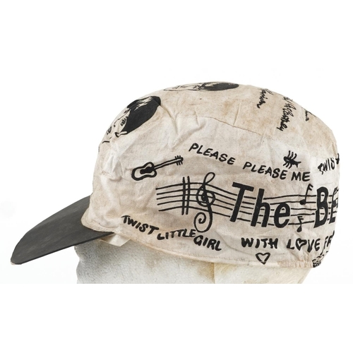 463 - The Beatles, The Nems Official Beatles 'Sto-Rose' jockey hat circa 1963.