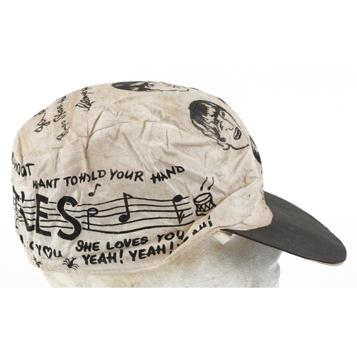 463 - The Beatles, The Nems Official Beatles jockey hat circa 1963.