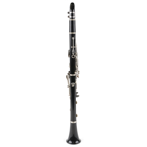 457 - An Elkhart clarinet with fitted case.