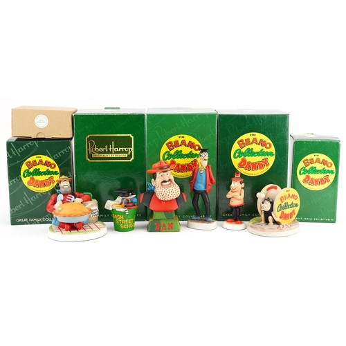 787 - Six Robert Harrop, The Beano, Dandy Collection figures including Picnic Desperate Dan numbered BDS04... 