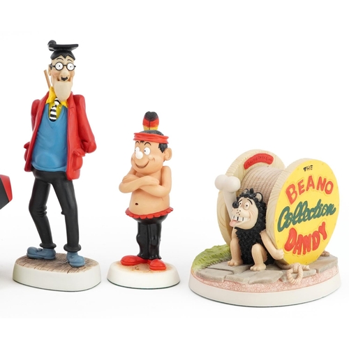 787 - Six Robert Harrop, The Beano, Dandy Collection figures including Picnic Desperate Dan numbered BDS04... 