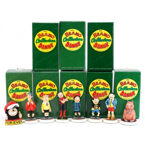 783 - Eight Robert Harrop, The Beano, Dandy Collection figures including Danny numbered BD10, Rasher numbe... 