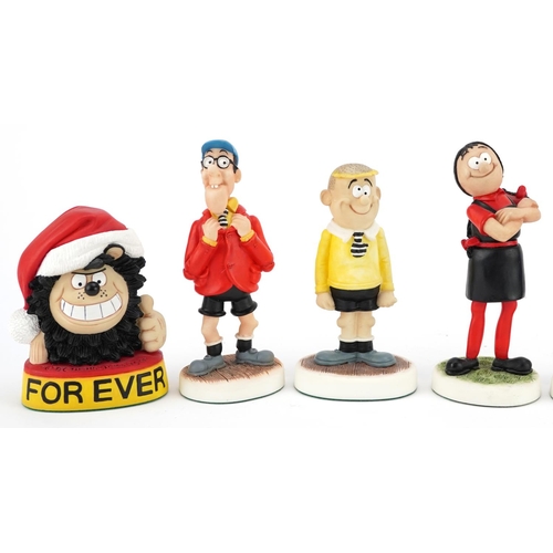 783 - Eight Robert Harrop, The Beano, Dandy Collection figures including Danny numbered BD10, Rasher numbe... 