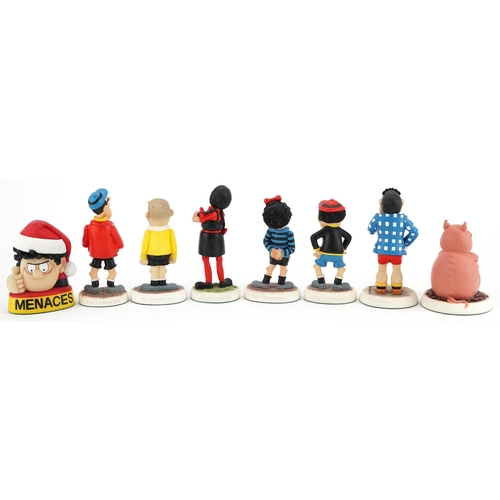 783 - Eight Robert Harrop, The Beano, Dandy Collection figures including Danny numbered BD10, Rasher numbe... 