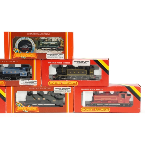 507 - Six Hornby OO gauge locomotives with boxes comprising R.059, R.048, R.052, R.300, R.353 and R.057.