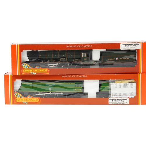 511 - Four Hornby OO gauge locomotives with boxes comprising R.349, R.374, BR Class A4 Pacific Mallard and... 