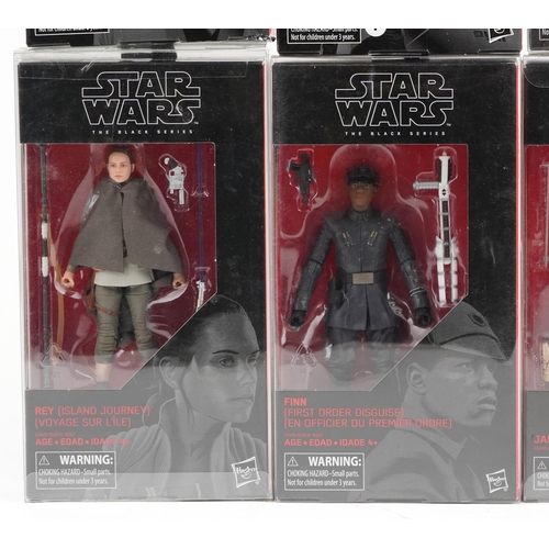 612 - Ten as new Star Wars The Black Series collectable figures including Sith Jet Trooper, Kylo Ren, Infe... 