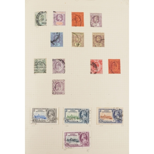 1534 - 19th century and later Commonwealth stamps housed in an album including New Zealand, Norfolk Islands... 