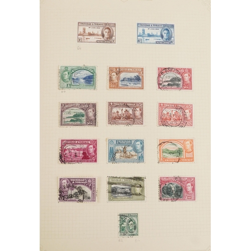 1534 - 19th century and later Commonwealth stamps housed in an album including New Zealand, Norfolk Islands... 