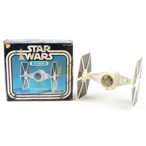 597 - A 1970s vintage Star Wars TIE Fighter with box, the box numbered 38040.