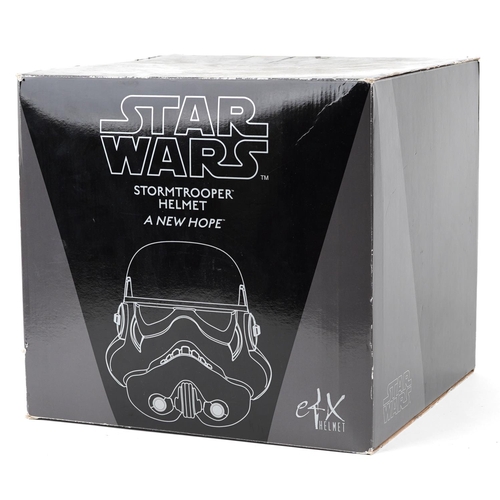 594 - A Star Wars Stormtrooper Helmet A New Hope, with box.