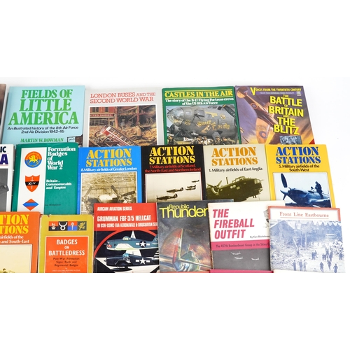 741 - A good collection of military interest books.