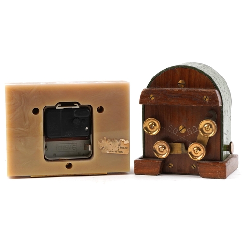 1182 - A World War I period Silvertown galvanometer, no. 4124, telegraph Morse code tester, circa 1918, 14c... 