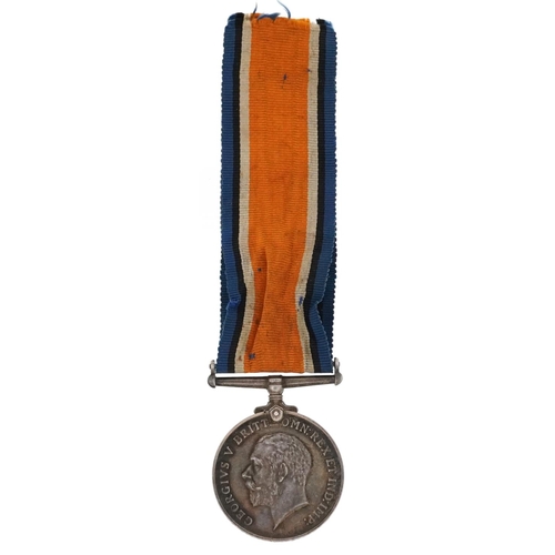 666 - A British military World War I War medal awarded to 49470 CPL.A.H.HUGHES.R.E.