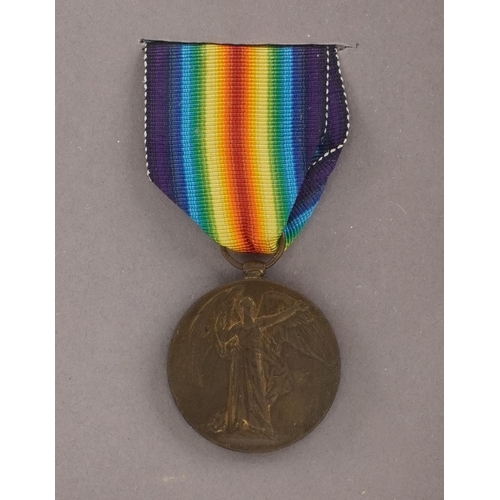 661 - Two British military World War I medals awarded to 241931 SPR.W.J.WOOD.R.E. and 41321 GNR.E.WHEELDON... 