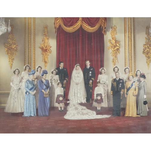 1590A - Alexander Bassano (1829-1913) - Queen Elizabeth II's Wedding Photograph to The Prince of Wales, over... 