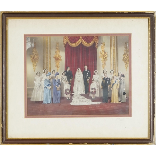 1590A - Alexander Bassano (1829-1913) - Queen Elizabeth II's Wedding Photograph to The Prince of Wales, over... 