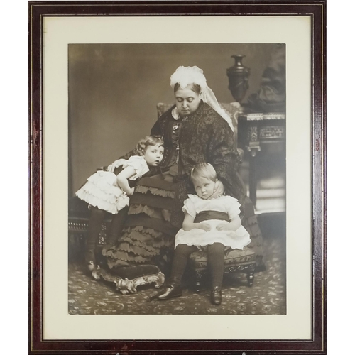 1591 - Alexander Bassano (1829-1913) - Queen Victoria, Margaret Crown Princess of Sweden and Prince Arthur ... 