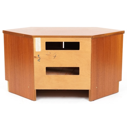 1040 - A late 20th century teak side cabinet by Nathan Furniture, 52cm H x  99cm W x 48cm.