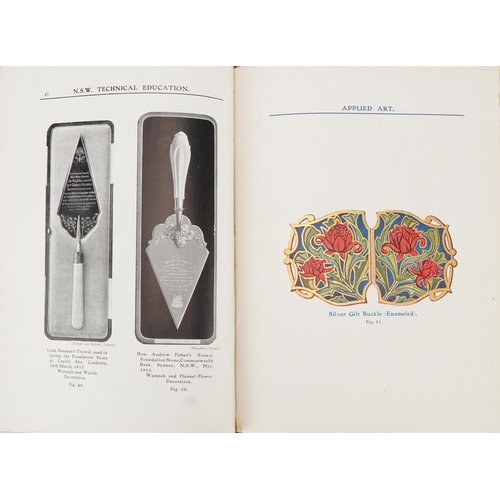 1684 - Baker, Richard T. The Australian Flora in Applied Art, Technological Museum, Sydney, N.S.W, 1915