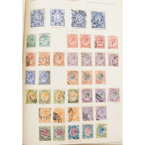 1540 - A black album containing early 20th century and later South African stamps to include blocks of twel... 