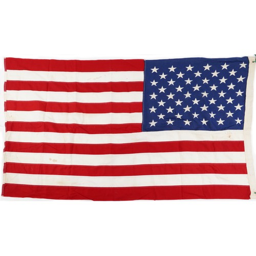 701 - A United States of America flag - Made in the USA, Edeen Herman Proo Inc. Philadelphia PA, 144cm x 8... 