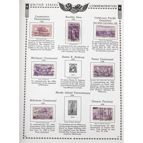 1522 - 19th century and later American stamps, some housed in two albums, including loose stamps, first day... 