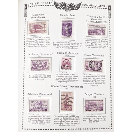 1522 - 19th century and later American stamps, some housed in two albums, including loose stamps, first day... 