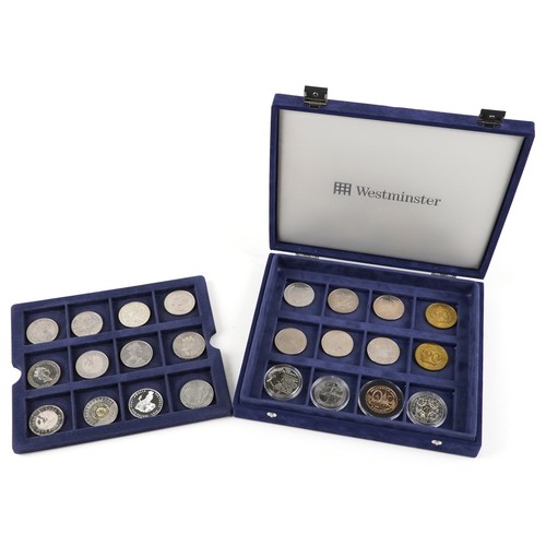 1488 - Twenty four commemorative British five pound coins, one hundred and twenty pounds in face value.