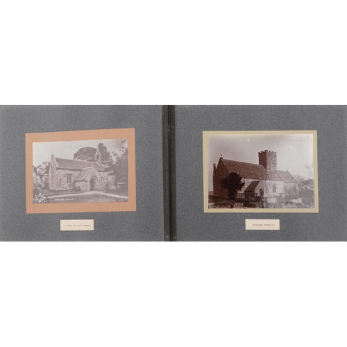 2318 - A large collection of early 20th century black and white photographs relating to churches and cathed... 