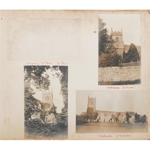 2318 - A large collection of early 20th century black and white photographs relating to churches and cathed... 