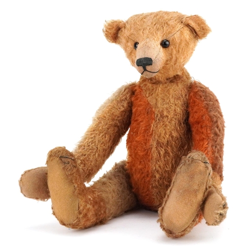 1319 - A Vintage Tonni Bears teddy bear with jointed limbs by Marjan Jorritsma, 36cm high.