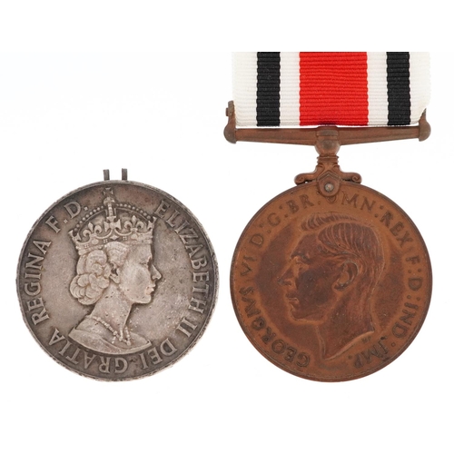 2405 - Two British military medals comprising Elizabeth II General Service medal awarded to 23310170 GNR.J.... 