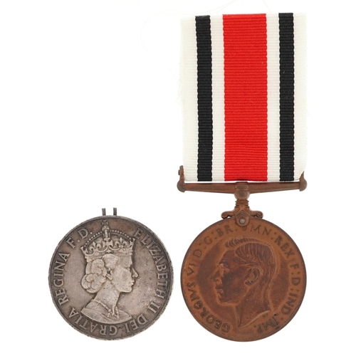 2405 - Two British military medals comprising Elizabeth II General Service medal awarded to 23310170 GNR.J.... 