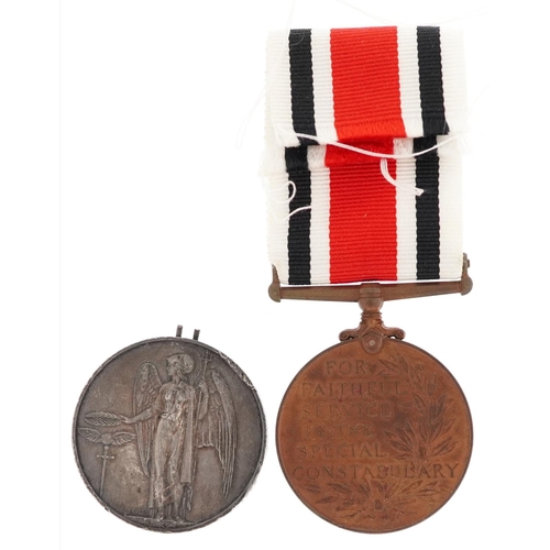 2405 - Two British military medals comprising Elizabeth II General Service medal awarded to 23310170 GNR.J.... 