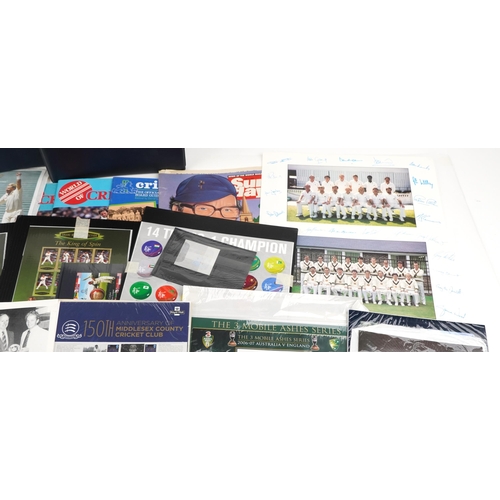 2229 - Vintage cricket memorabilia to include the 150th Anniversary of Middlesex County Cricket Club, The T... 