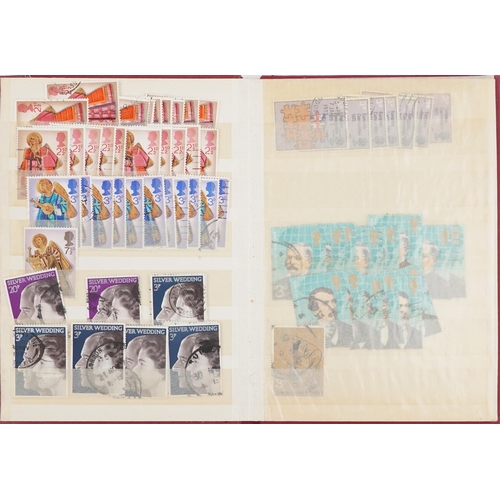 2224 - British and world 19th century and later world stamps, some loose, mainly arranged in a series of st... 