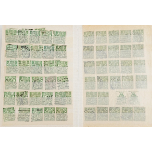 2224 - British and world 19th century and later world stamps, some loose, mainly arranged in a series of st... 