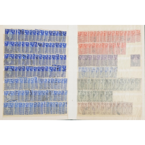 2224 - British and world 19th century and later world stamps, some loose, mainly arranged in a series of st... 