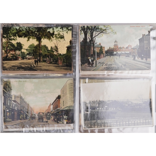 2240 - Early 20th century and later postcards from Sussex and Kent, some loose, predominantly from the Hast... 