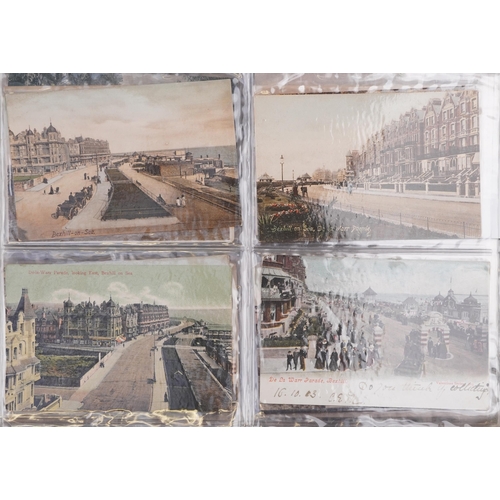 2240 - Early 20th century and later postcards from Sussex and Kent, some loose, predominantly from the Hast... 