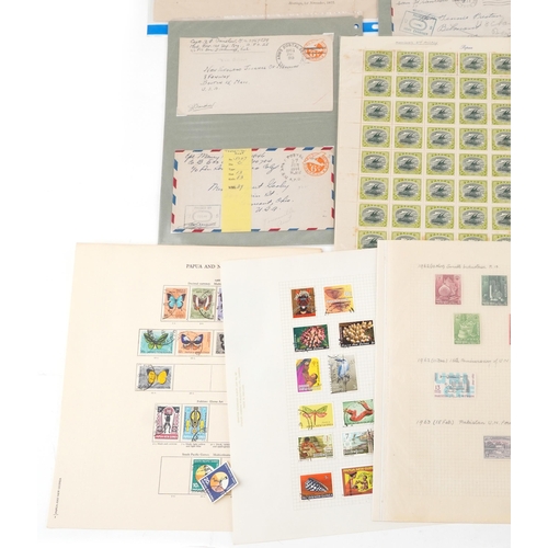 2228A - A small quantity of British and world mint and used stamps to include Papua New Guinea, Pakistan, a ... 