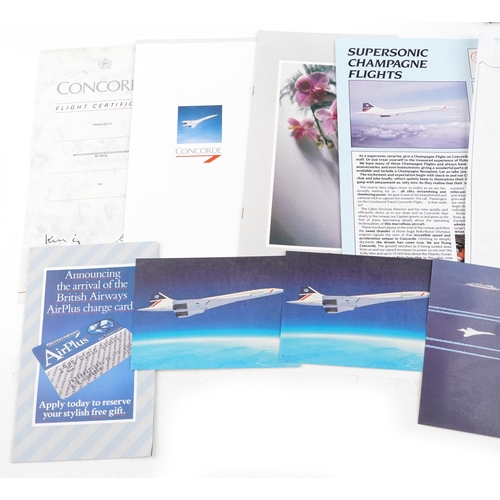 2350 - A Goodwood Concorde Flights of Fantasy travel reservation booklet to fly British Airways Concorde 27... 