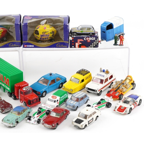 1328 - Vintage and later diecast vehicles including Corgi and Thunderbirds.