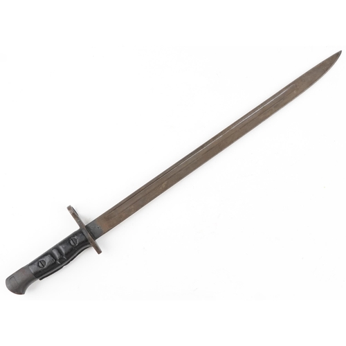 2517 - A British military 1913 pattern Enfield bayonet, 55cm in length.