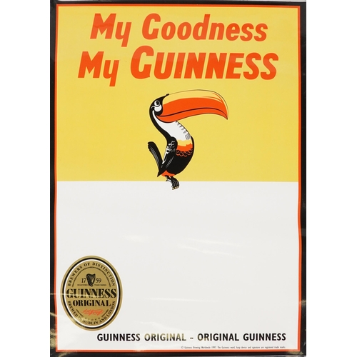 2328 - A large collection of reproduction Guinness advertising posters and Winning Isn't Everything promoti... 