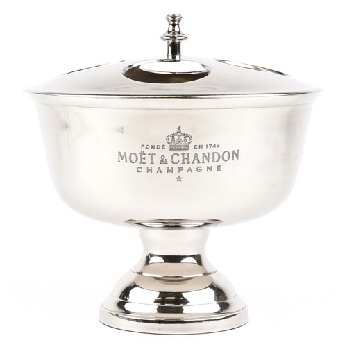 1031 - A Moët & Chandon design four bottle Champagne ice bucket, 37cm high x 37cm in diameter.