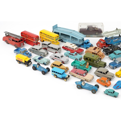 1330 - A collection of diecast vehicles including Corgi and Dinky, unboxed.