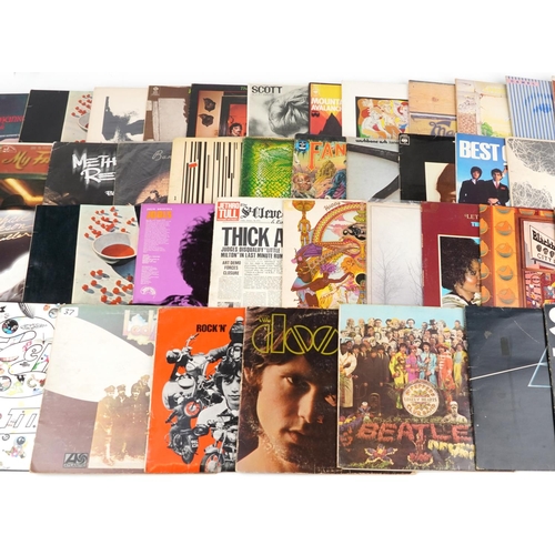 1059 - Vinyl LP records including The Undertaker, Paisley Park picture disc, Black Sabbath, Pink Floyd, Led... 