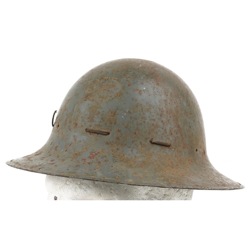 2429 - British military World War II Home Front civilian helmet dated 1941.